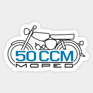 Scooter S51 50cc Emblem (black) Sticker
